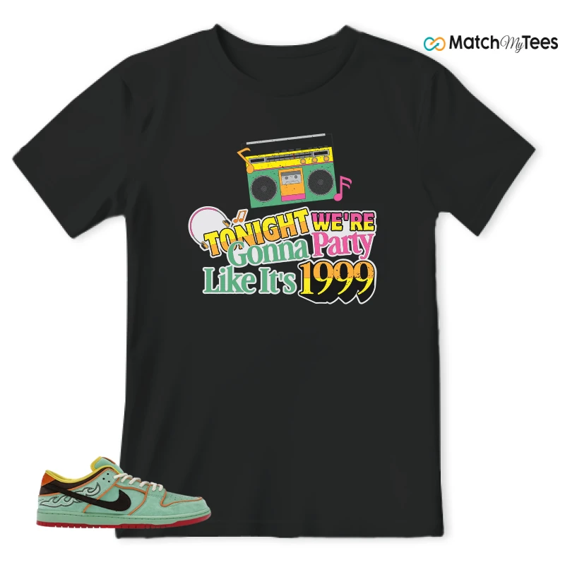 NIKE SB DUNK LOW TOURMALINE SNEAKER Matching Tees t-shirt