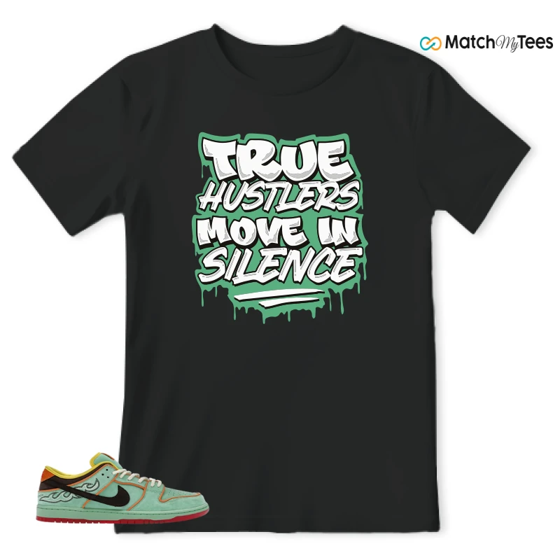NIKE SB DUNK LOW TOURMALINE SNEAKER Matching Tees t-shirt