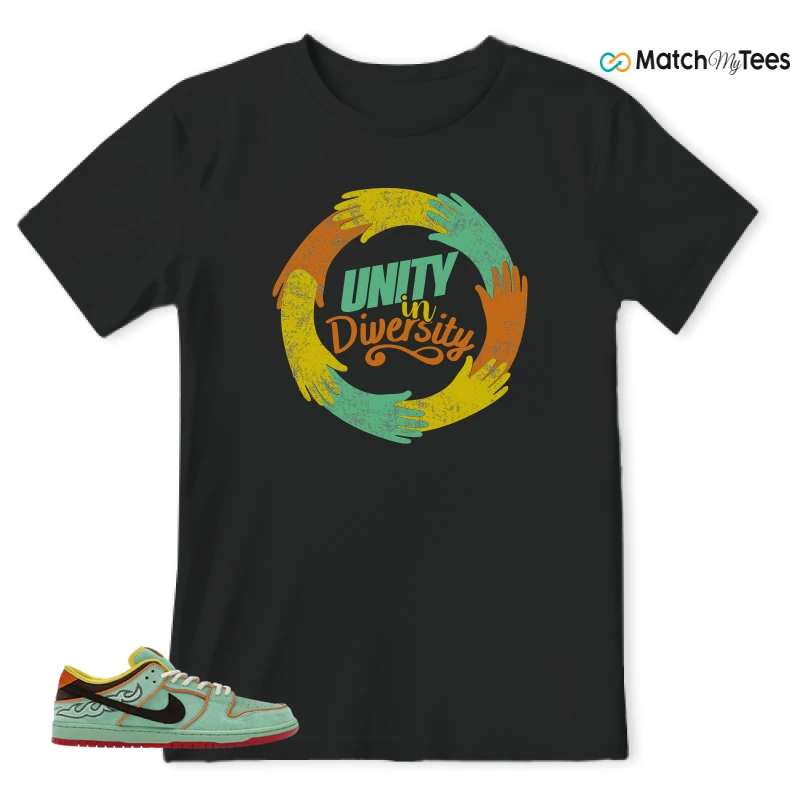NIKE SB DUNK LOW TOURMALINE SNEAKER Matching Tees t-shirt