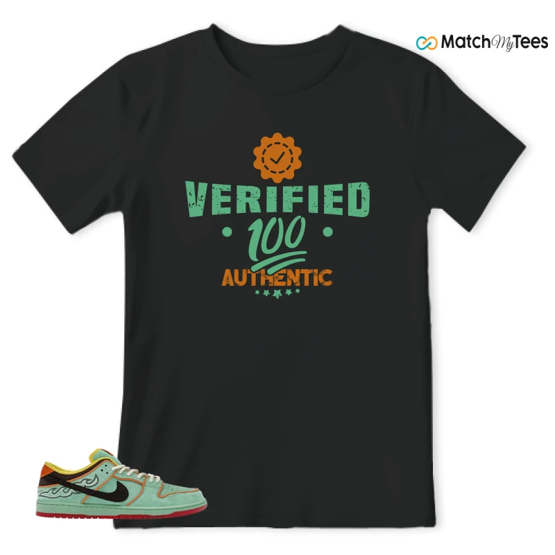 NIKE SB DUNK LOW TOURMALINE SNEAKER Matching Tees t-shirt