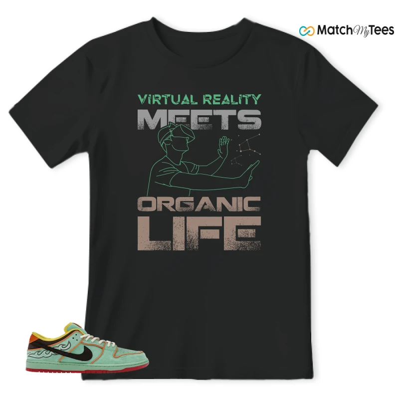 NIKE SB DUNK LOW TOURMALINE SNEAKER Matching Tees t-shirt