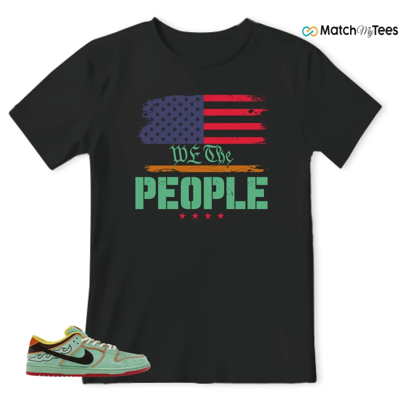 NIKE SB DUNK LOW TOURMALINE SNEAKER Matching Tees t-shirt