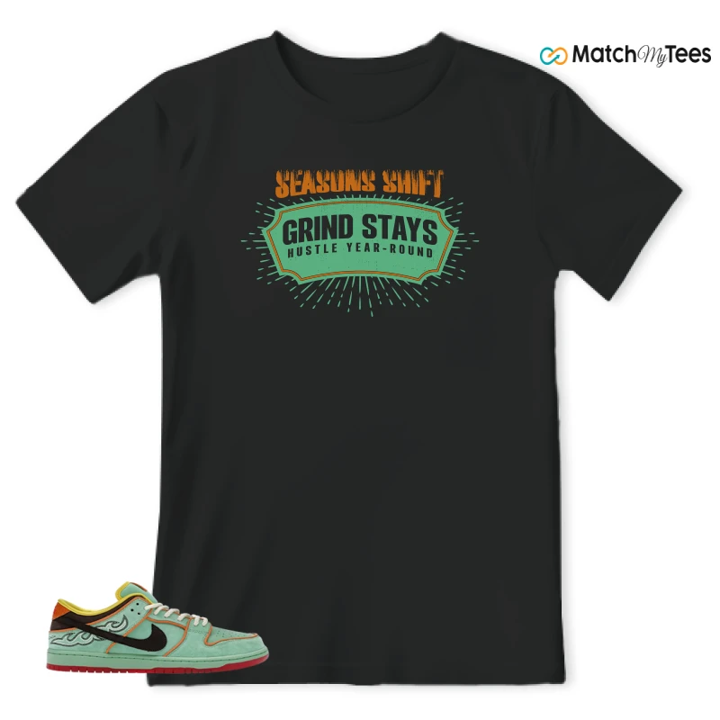 NIKE SB DUNK LOW TOURMALINE SNEAKER Matching Tees t-shirt