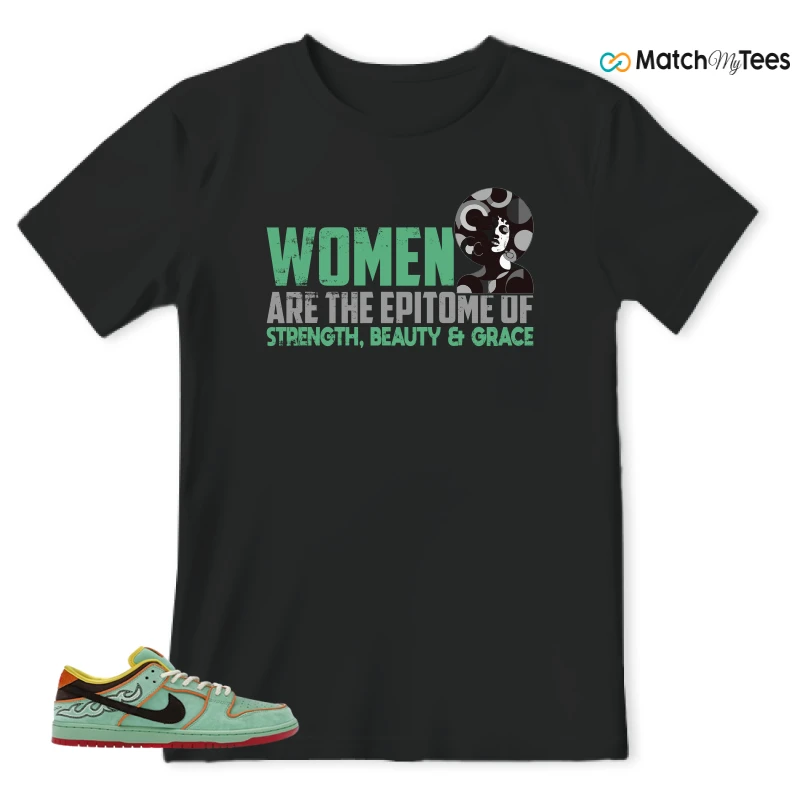 NIKE SB DUNK LOW TOURMALINE SNEAKER Matching Tees t-shirt
