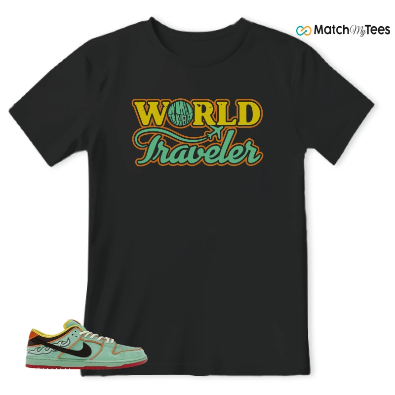 NIKE SB DUNK LOW TOURMALINE SNEAKER Matching Tees t-shirt