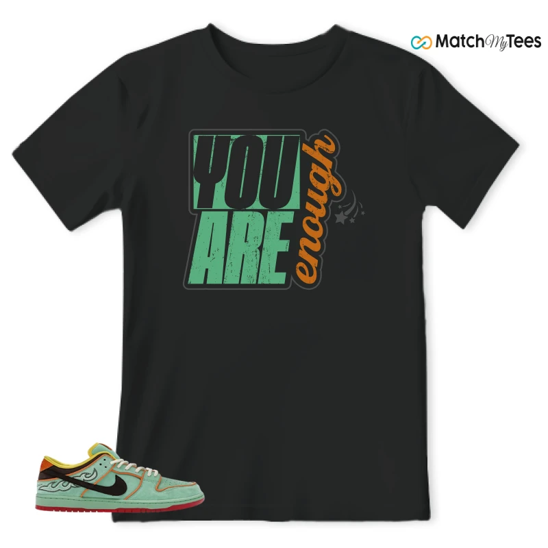 NIKE SB DUNK LOW TOURMALINE SNEAKER Matching Tees t-shirt