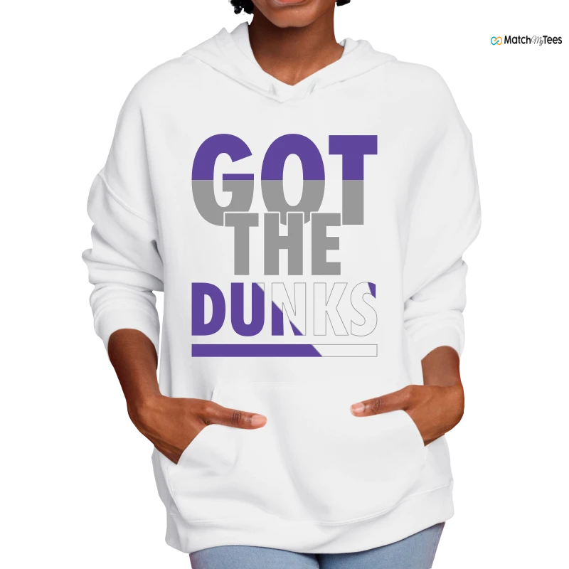 NIKE DUNK LOW WMNS JOKER PHANTOM DAYBREAK SESAME SNEAKER Matching Tees Hoodie for Women
