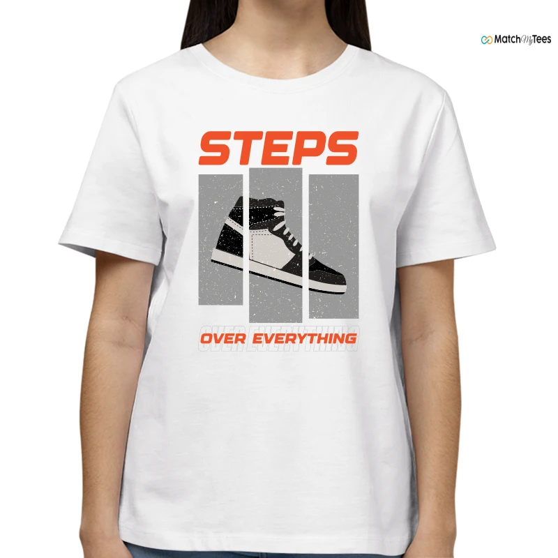 NIKE DUNK LOW WMNS JOKER PHANTOM DAYBREAK SESAME SNEAKER Matching Tees T-shirt for Women