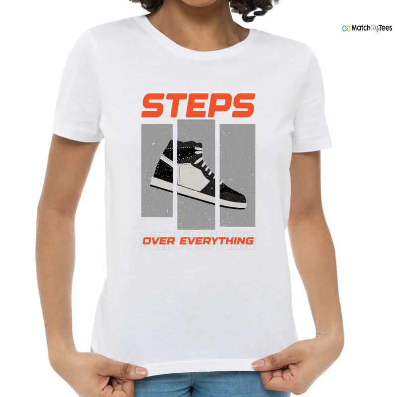 NIKE DUNK LOW WMNS JOKER PHANTOM DAYBREAK SESAME SNEAKER Matching Tees T-shirt for Women