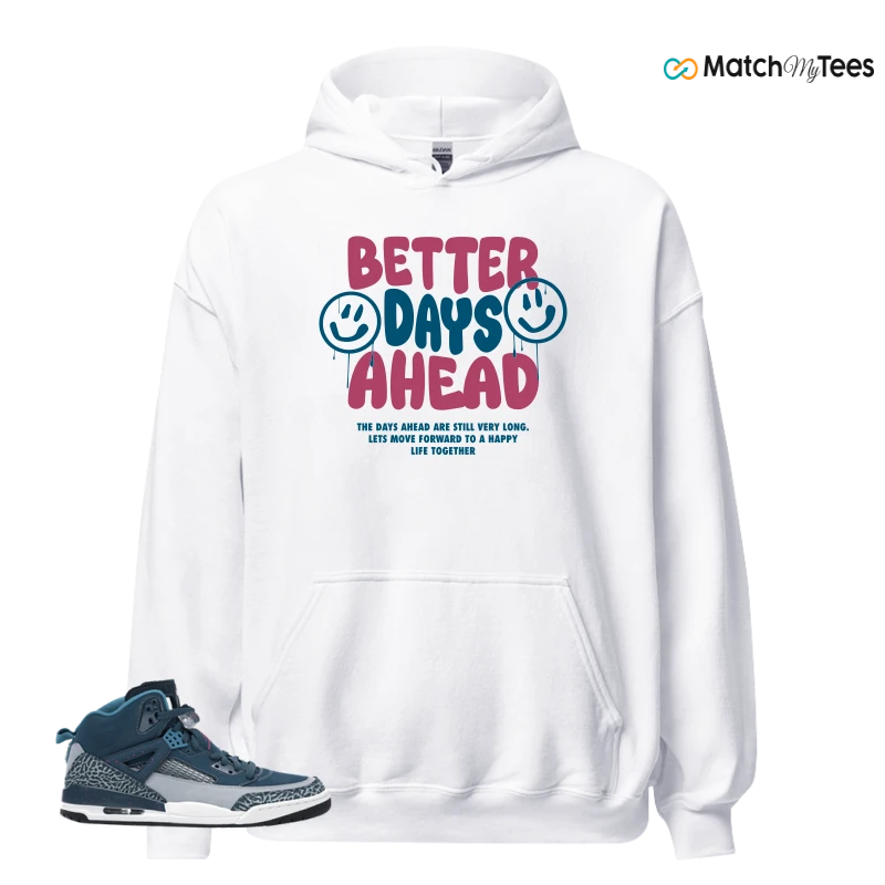 NIKE JORDAN SPIZIKE SPACE BLUE SNEAKER Matching Tees hoodie