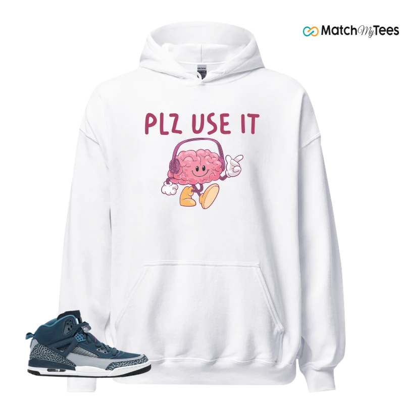 NIKE JORDAN SPIZIKE SPACE BLUE SNEAKER Matching Tees hoodie