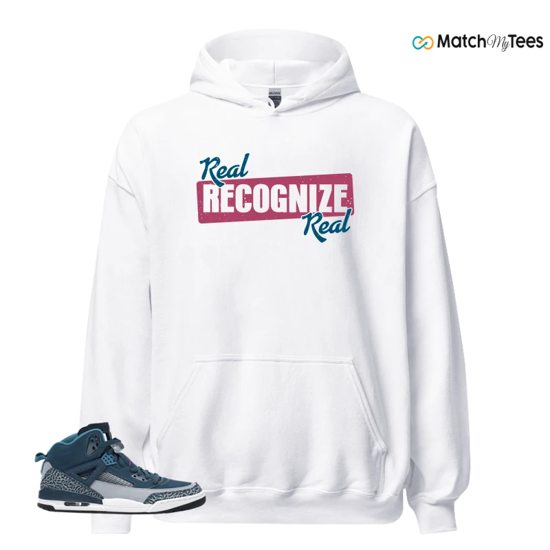NIKE JORDAN SPIZIKE SPACE BLUE SNEAKER Matching Tees hoodie