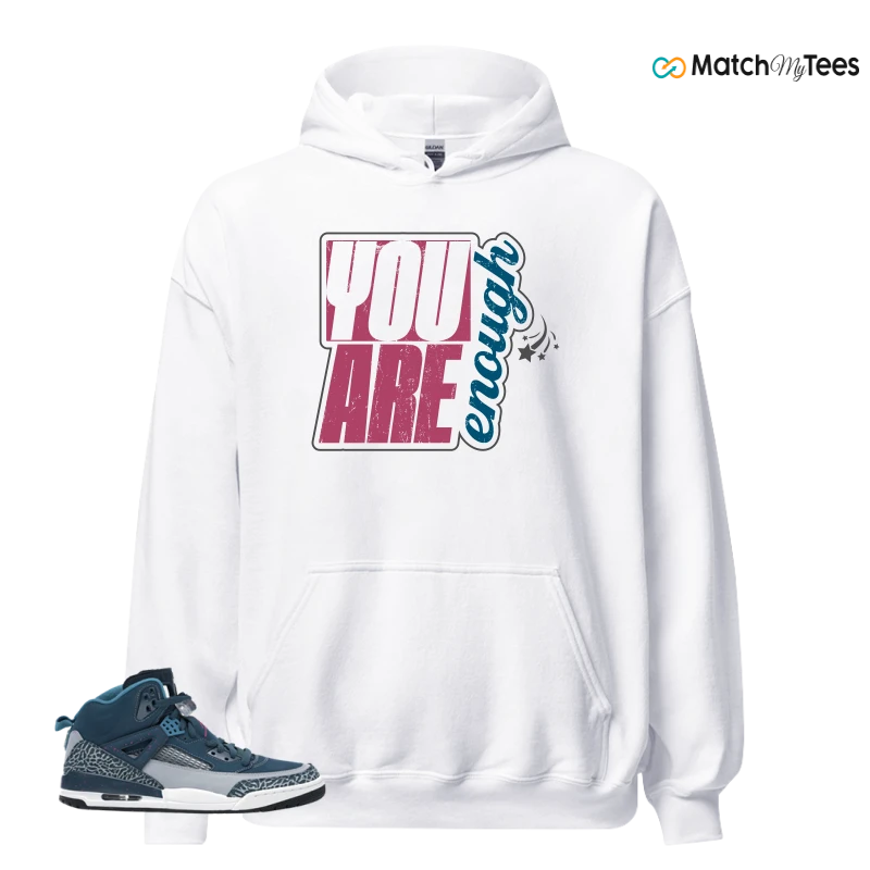NIKE JORDAN SPIZIKE SPACE BLUE SNEAKER Matching Tees hoodie