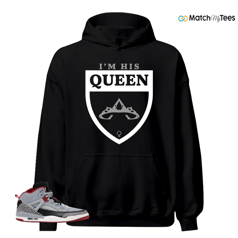 NIKE JORDAN SPIZIKE WOLF GREY SNEAKER Matching Tees hoodie