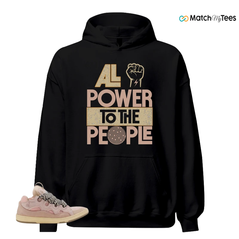 LANVIN CURB LEATHER SNEAKERS Matching Tees hoodie