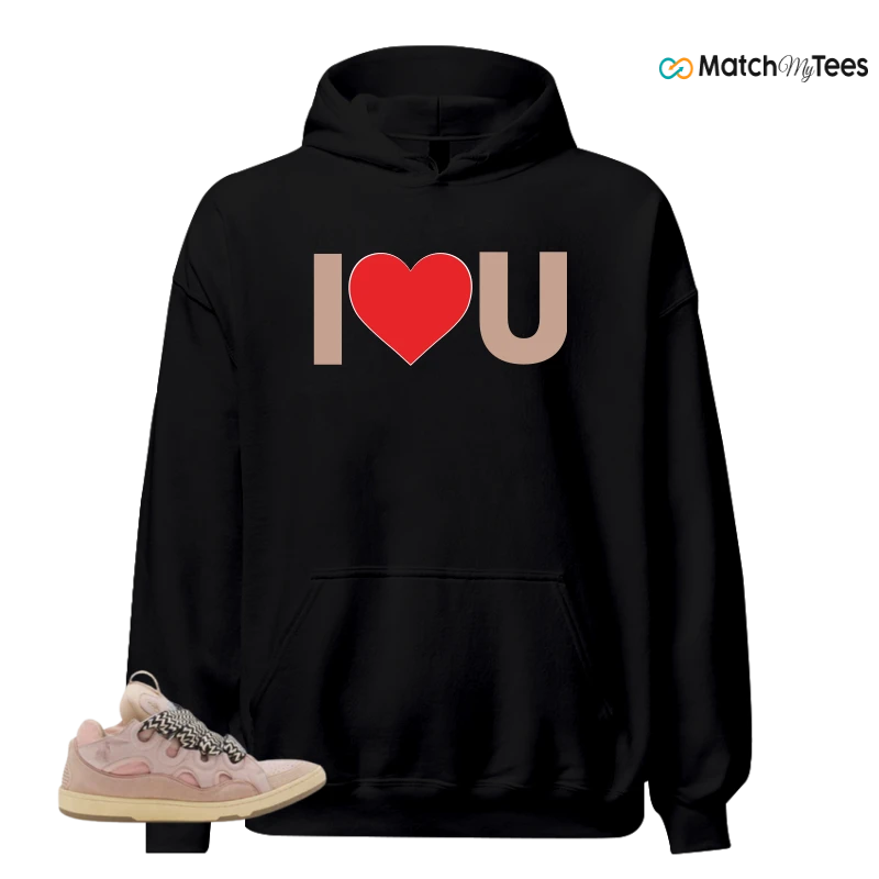 LANVIN CURB LEATHER SNEAKERS Matching Tees hoodie