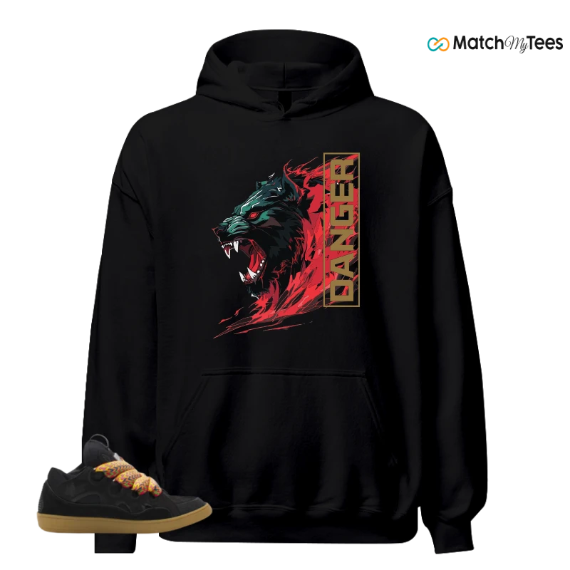 LANVIN CURB LEATHER SNEAKERS Matching Tees hoodie