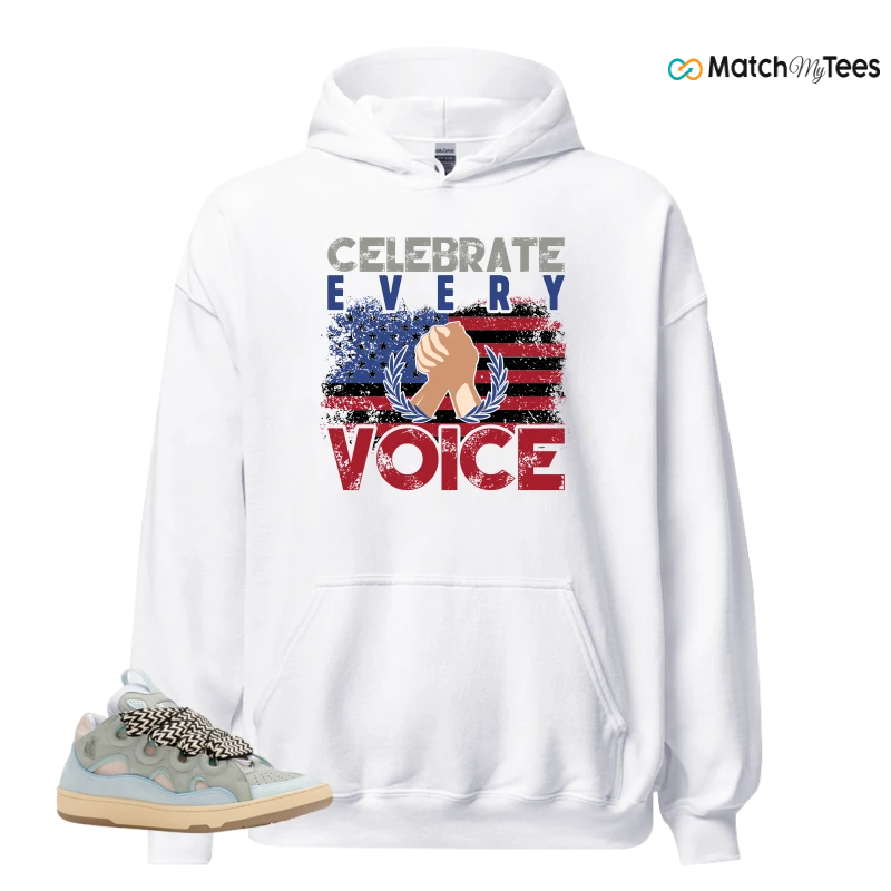 LANVIN LEATHER CURB LIGHT BLUE GUM (WOMEN'S) SNEAKER Matching Tees hoodie