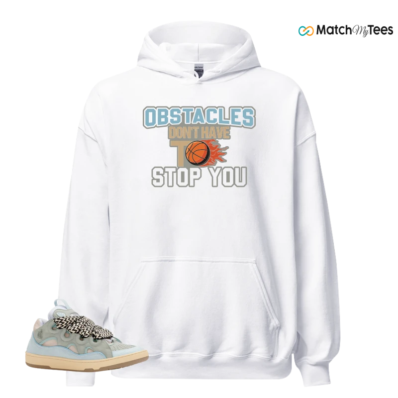 LANVIN LEATHER CURB LIGHT BLUE GUM (WOMEN'S) SNEAKER Matching Tees hoodie
