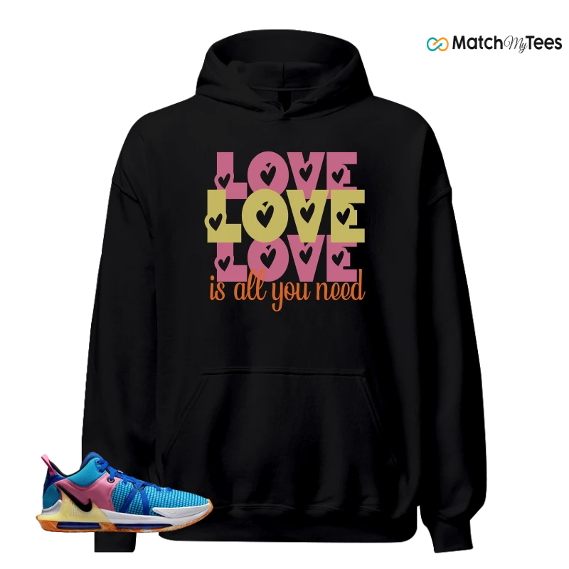 LEBRON WITNESS 7: LEBRON JAMES X NIKE LEBRON WITNESS TEAM RED/JADE SNEAKER Matching Tees hoodie