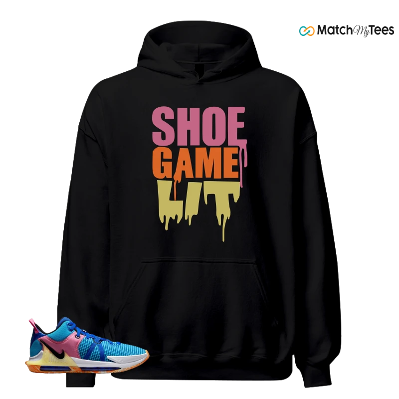 LEBRON WITNESS 7: LEBRON JAMES X NIKE LEBRON WITNESS TEAM RED/JADE SNEAKER Matching Tees hoodie