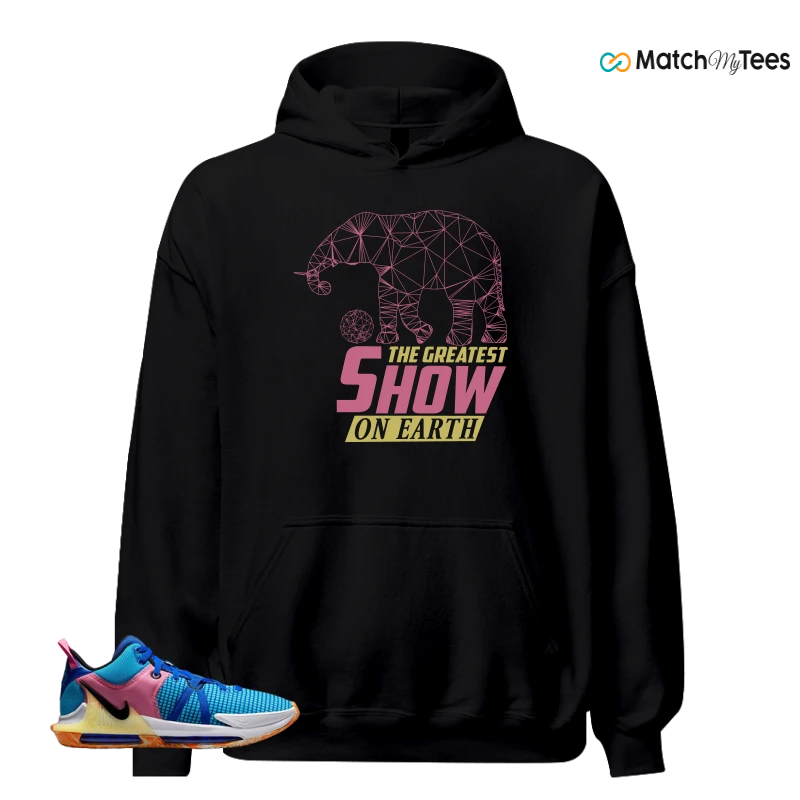 LEBRON WITNESS 7: LEBRON JAMES X NIKE LEBRON WITNESS TEAM RED/JADE SNEAKER Matching Tees hoodie