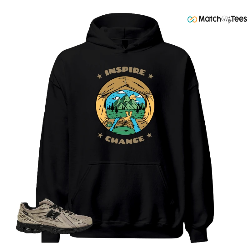 NEW BALANCE 1906R LIGHT MUSHROOM SNEAKER Matching Tees hoodie