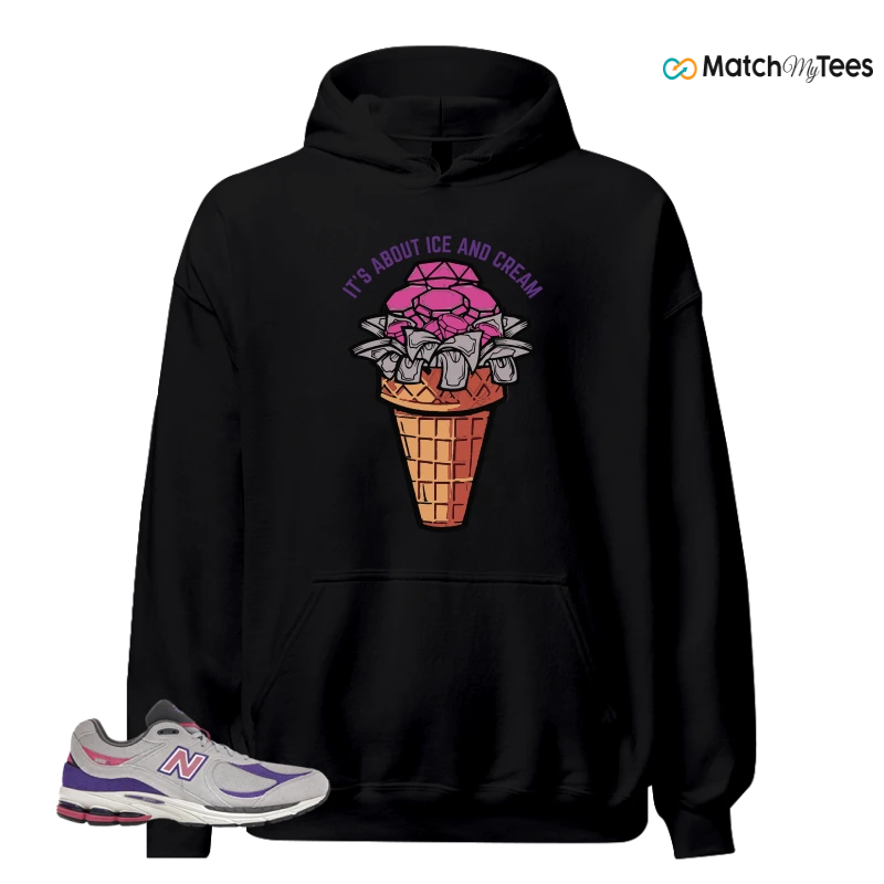 NEW BALANCE 2002R J. CREW RAIN CLOUD SNEAKER Matching Tees hoodie