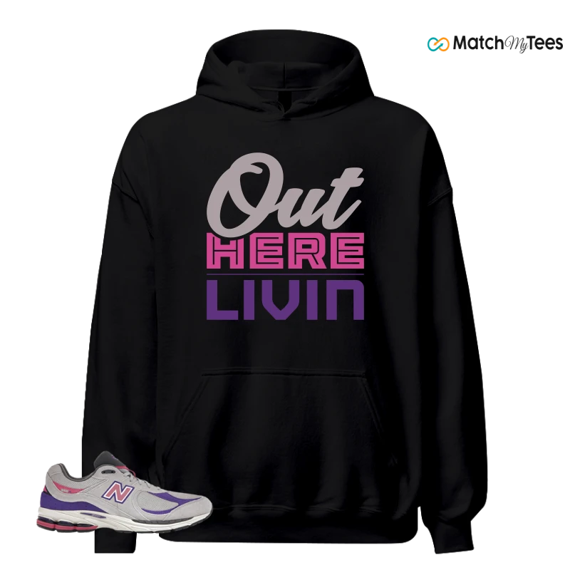 NEW BALANCE 2002R J. CREW RAIN CLOUD SNEAKER Matching Tees hoodie