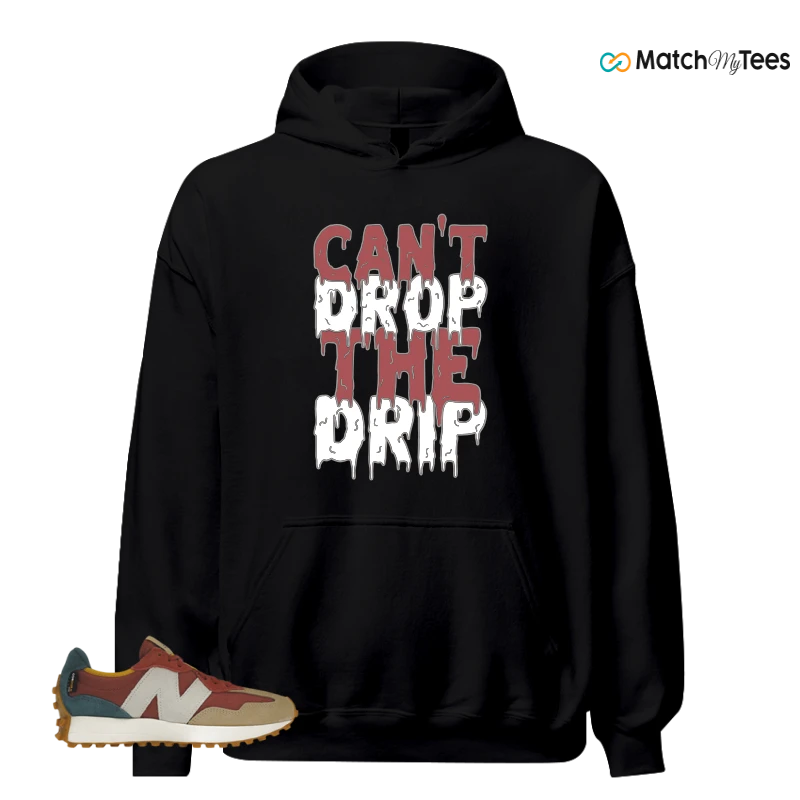 NEW BALANCE 327 BORDEAUX TEAL SNEAKER Matching Tees hoodie