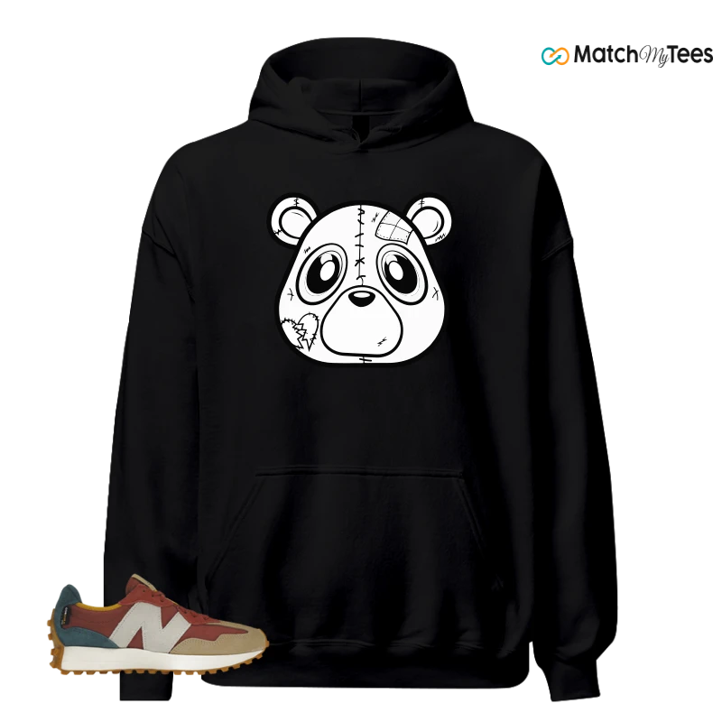 NEW BALANCE 327 BORDEAUX TEAL SNEAKER Matching Tees hoodie
