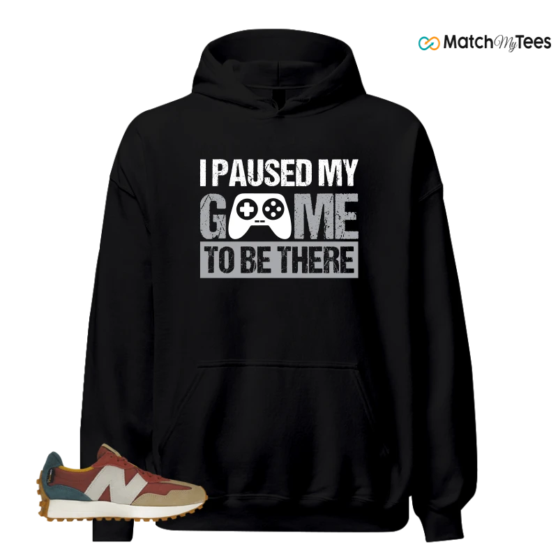 NEW BALANCE 327 BORDEAUX TEAL SNEAKER Matching Tees hoodie