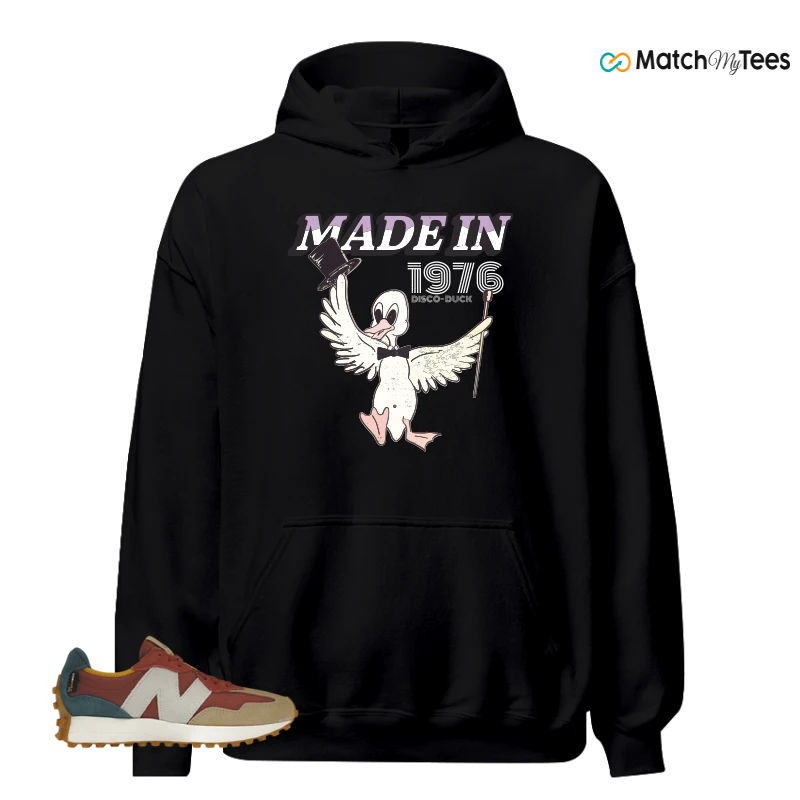 NEW BALANCE 327 BORDEAUX TEAL SNEAKER Matching Tees hoodie