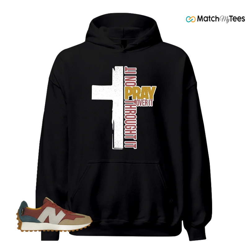 NEW BALANCE 327 BORDEAUX TEAL SNEAKER Matching Tees hoodie