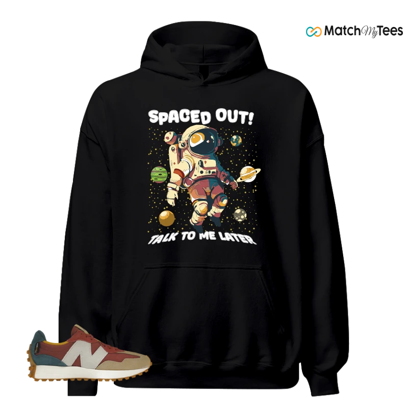 NEW BALANCE 327 BORDEAUX TEAL SNEAKER Matching Tees hoodie