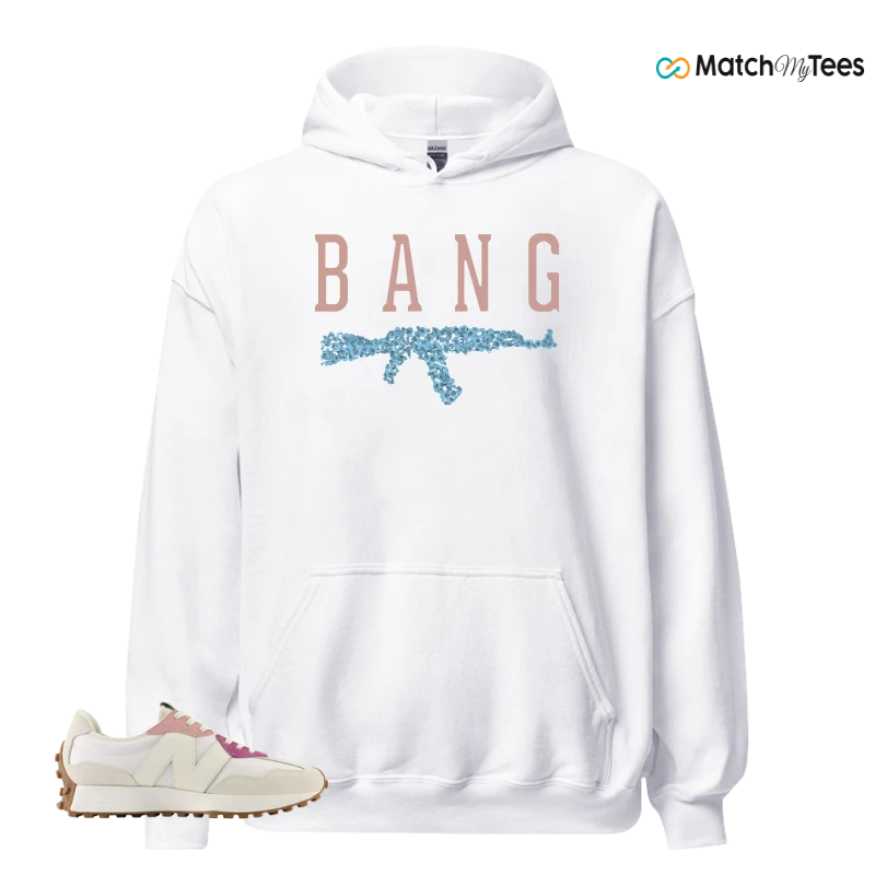 NEW BALANCE 327 CALIA WHITE PINK PINK SNEAKER Matching Tees hoodie