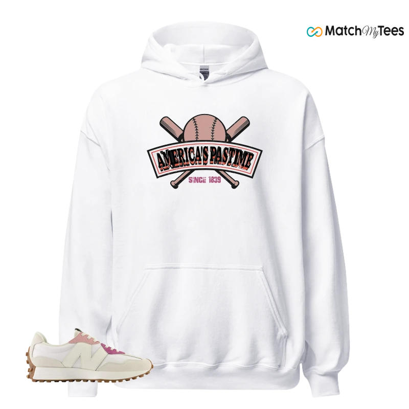 NEW BALANCE 327 CALIA WHITE PINK PINK SNEAKER Matching Tees hoodie