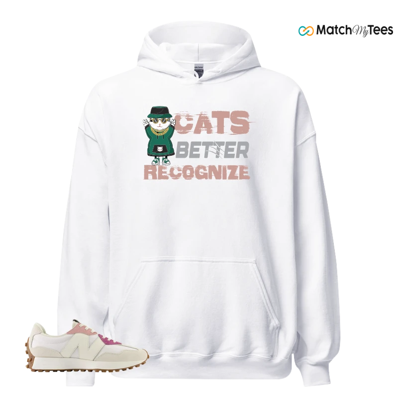 NEW BALANCE 327 CALIA WHITE PINK PINK SNEAKER Matching Tees hoodie