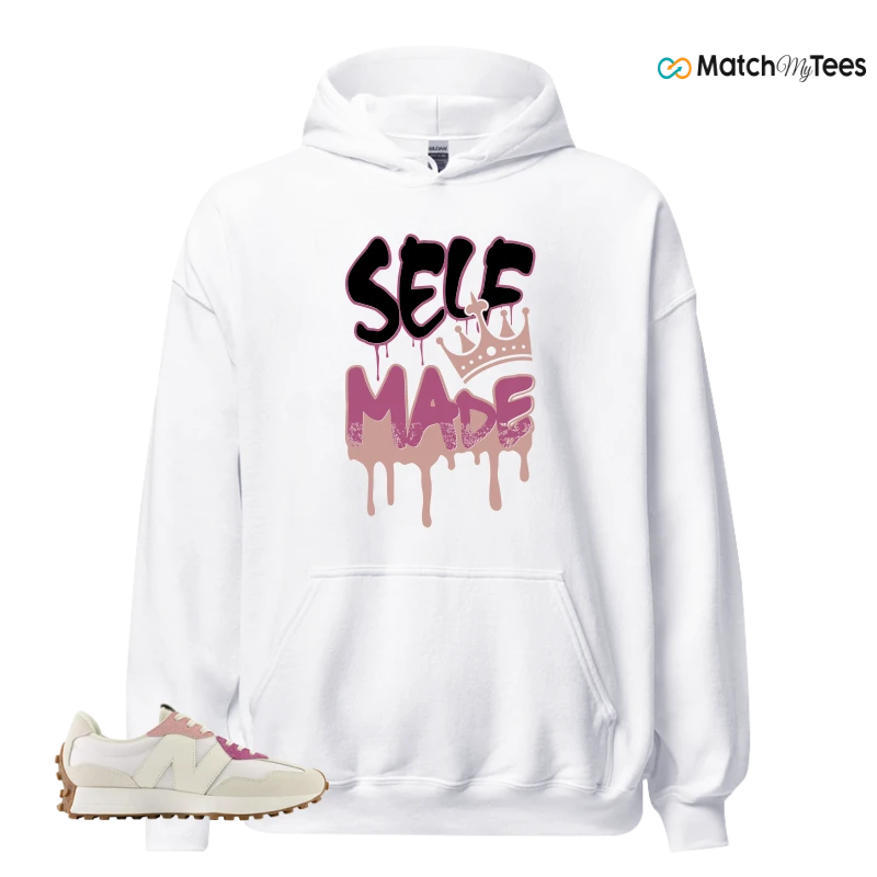 NEW BALANCE 327 CALIA WHITE PINK PINK SNEAKER Matching Tees hoodie