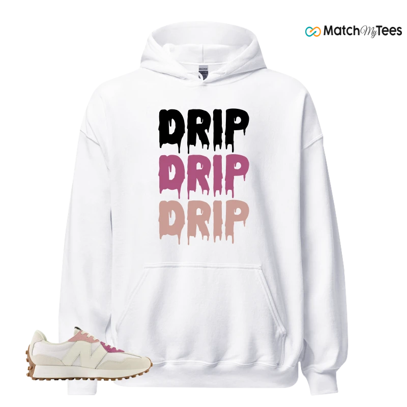 NEW BALANCE 327 CALIA WHITE PINK PINK SNEAKER Matching Tees Hoodie for Men