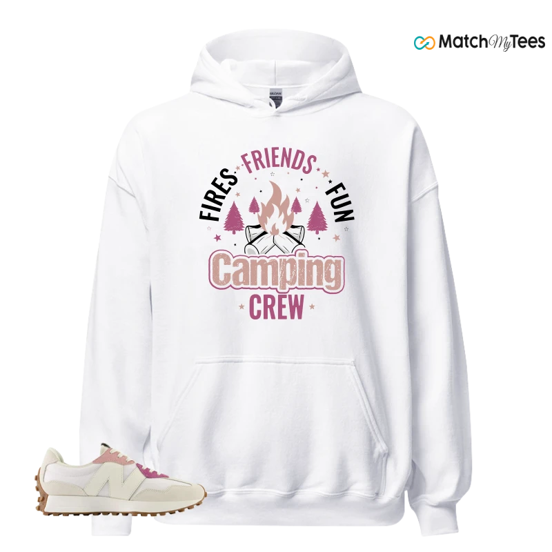NEW BALANCE 327 CALIA WHITE PINK PINK SNEAKER Matching Tees hoodie