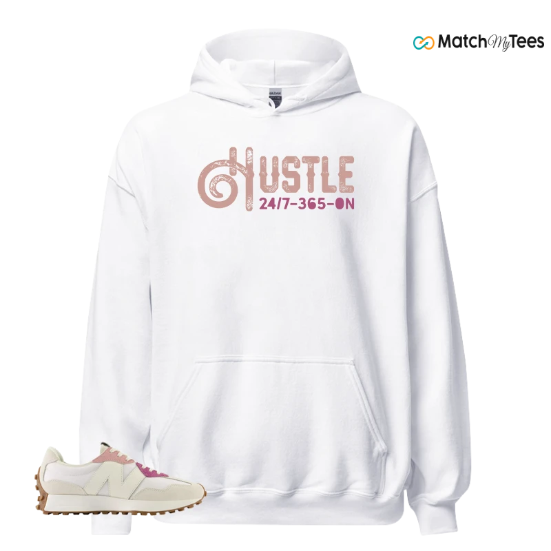 NEW BALANCE 327 CALIA WHITE PINK PINK SNEAKER Matching Tees hoodie