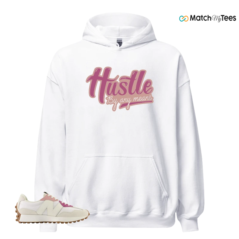 NEW BALANCE 327 CALIA WHITE PINK PINK SNEAKER Matching Tees hoodie