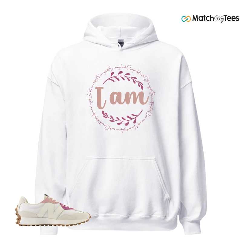 NEW BALANCE 327 CALIA WHITE PINK PINK SNEAKER Matching Tees hoodie