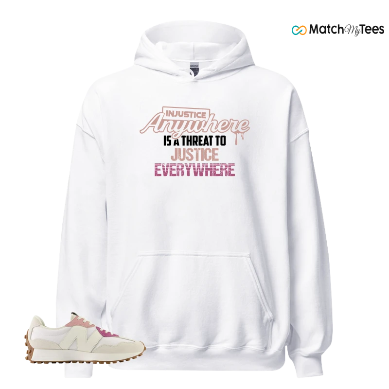 NEW BALANCE 327 CALIA WHITE PINK PINK SNEAKER Matching Tees hoodie