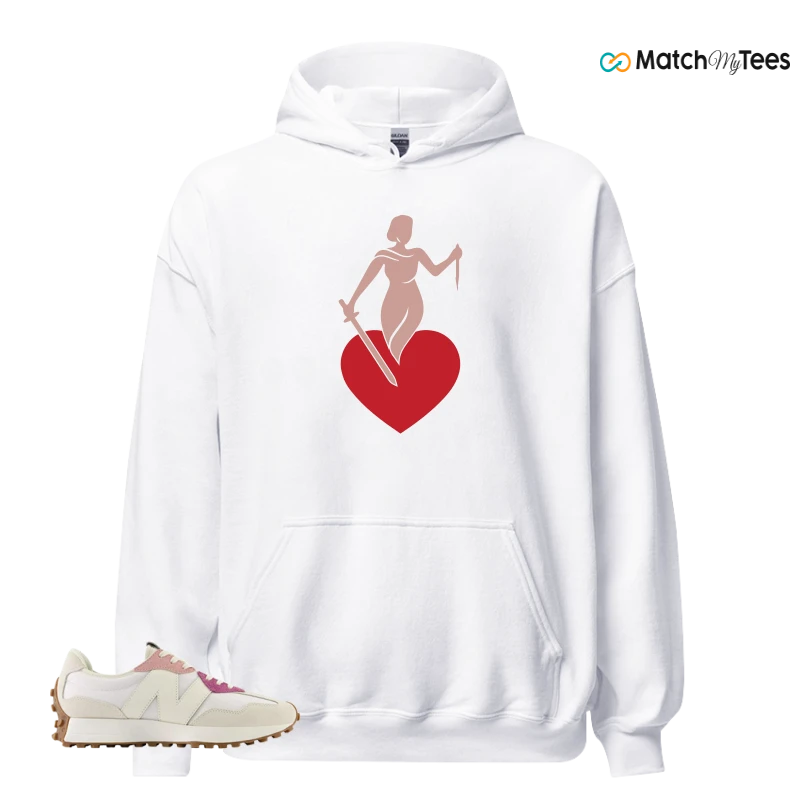 NEW BALANCE 327 CALIA WHITE PINK PINK SNEAKER Matching Tees hoodie