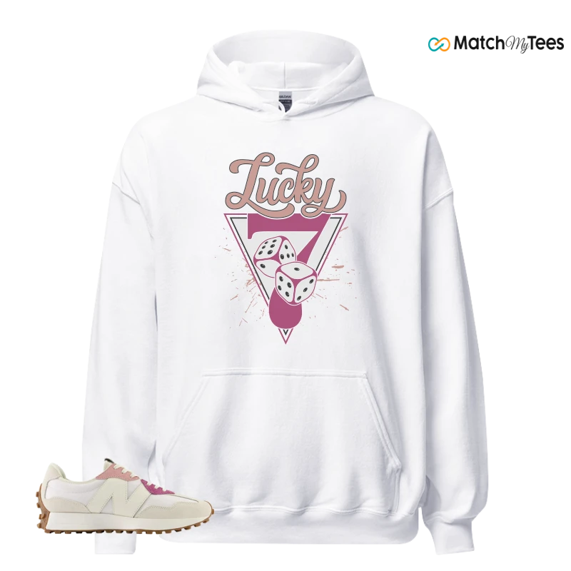 NEW BALANCE 327 CALIA WHITE PINK PINK SNEAKER Matching Tees Hoodie for Men