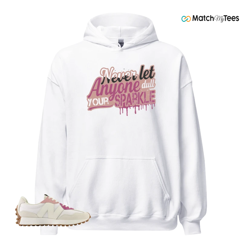 NEW BALANCE 327 CALIA WHITE PINK PINK SNEAKER Matching Tees hoodie