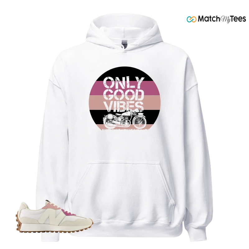 NEW BALANCE 327 CALIA WHITE PINK PINK SNEAKER Matching Tees hoodie