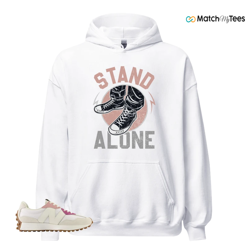 NEW BALANCE 327 CALIA WHITE PINK PINK SNEAKER Matching Tees hoodie